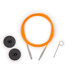 KnitPro Smart Stix Orange Single Cord - 96cm to make 120cm needle