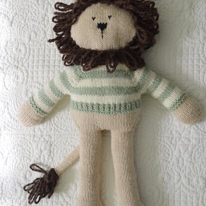 Leonard the Lion kp2515 - knitting pattern
