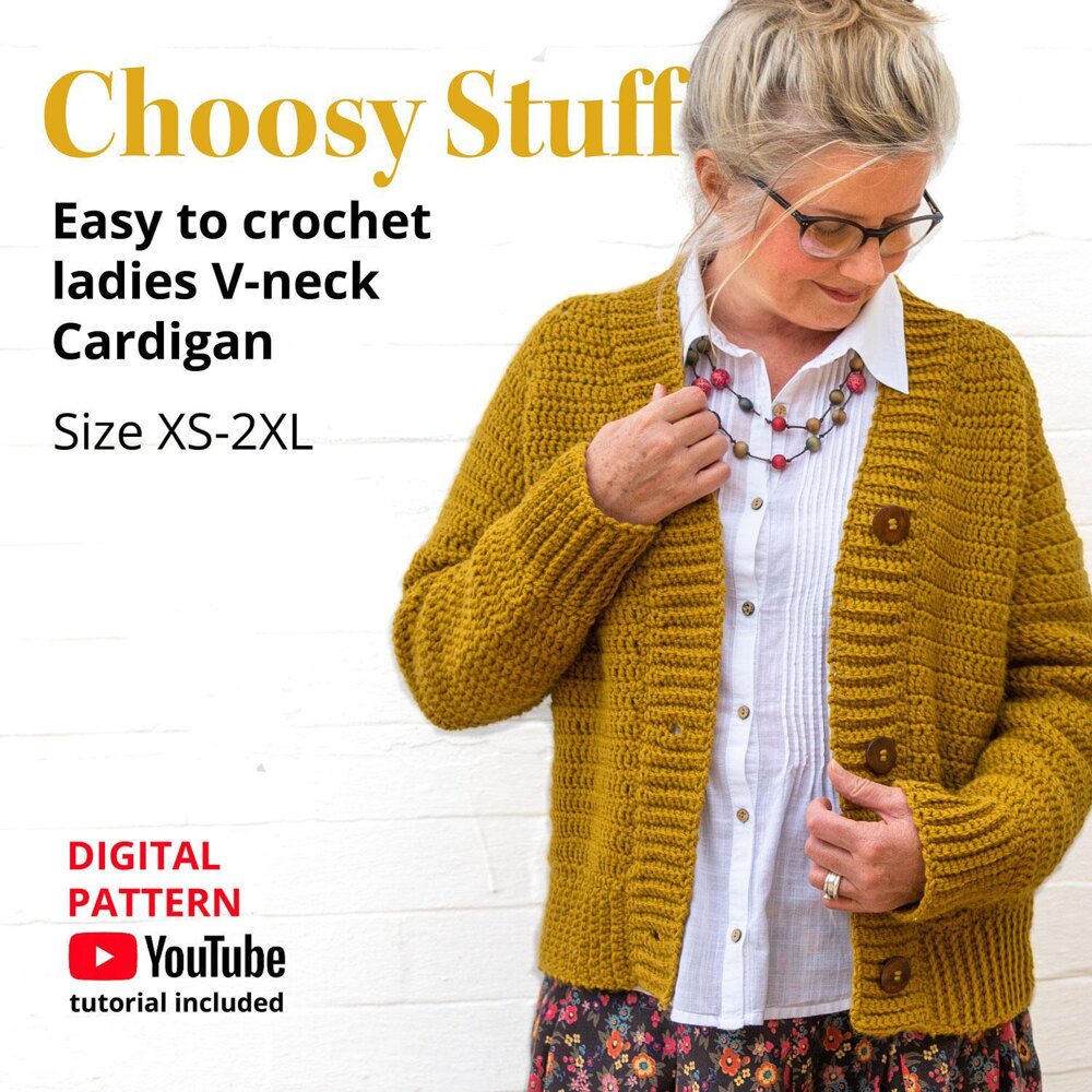 Crochet cardigans for on sale ladies