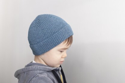 Toddler double brim beanie + VIDEO