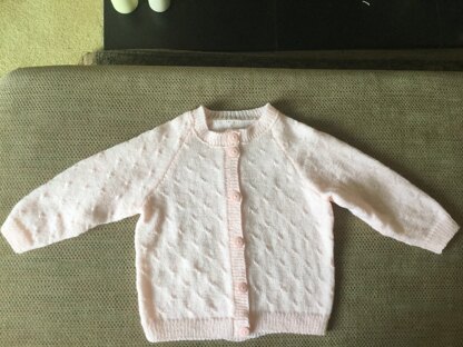 My Princess Charlotte's cardigan