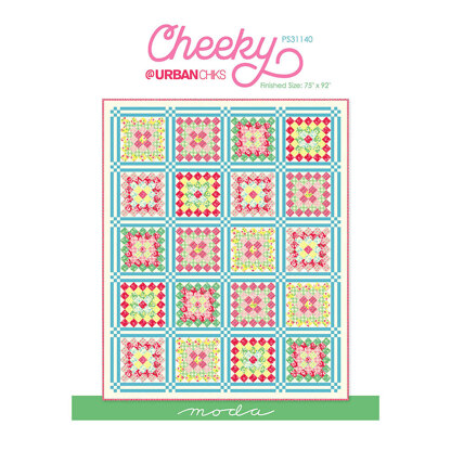 Moda Fabrics Cheeky Quilt - Downloadable PDF