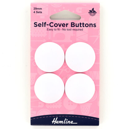 Hemline Self-Cover Buttons