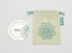 KnitPro Sterling Silver Plated Metal Needle Gauge