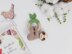Sloth crochet pattern animal baby rattle teether toy Amigurumi pattern for newborn