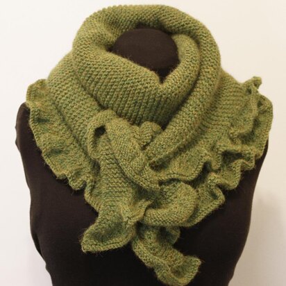 Cozy shawl - knitting pattern