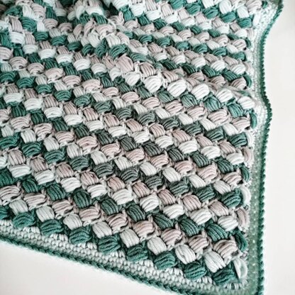 Puff Stripes Blanket