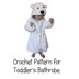 Polar Bear Bathrobe / Dressing Gown