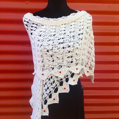 Queen of Hearts Shawl