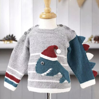 Santa Saurus Sweater