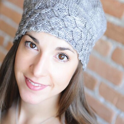 Smocked Slouch - knitting pattern