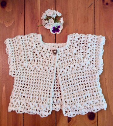 Lilac Petal Cardigan