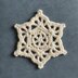 Six Point Snowflake Ornament