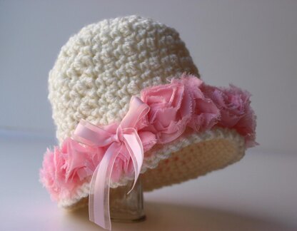 Shabby Rose Cloche