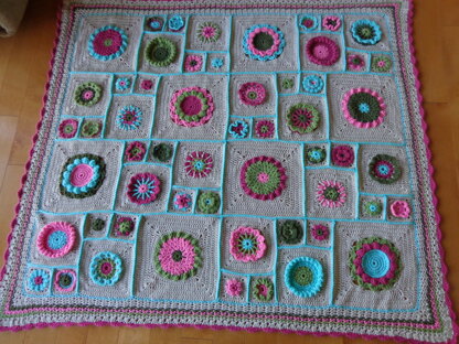Julie Yeager's Garden State Afghan CAL