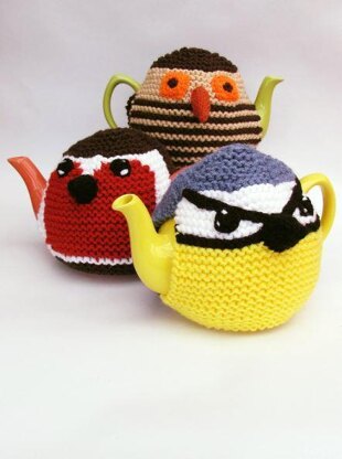 Three Birds Tea Cosy Knitting Pattern