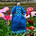 Queen Victoria Peg Doll Knitting Pattern - Free Knitting Pattern