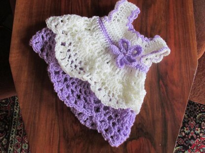 Purple baby dress