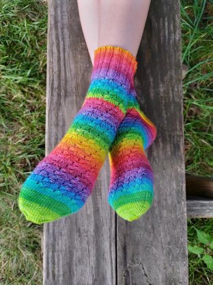Leaning (Right) Left Socks