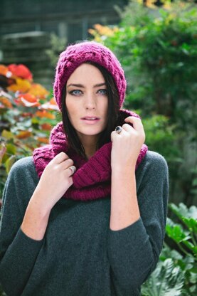 Winterberry Hat and Cowl Set