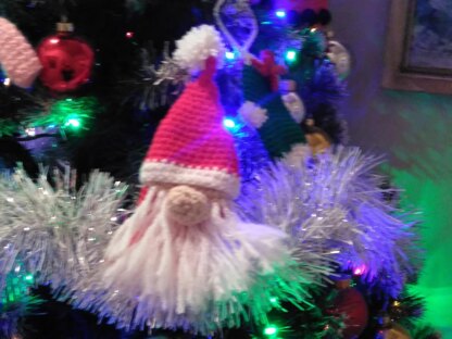 Christmas santa gnome