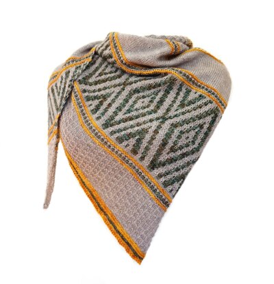 Castle Peak Shawl