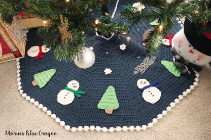 Snowman Tree Skirt