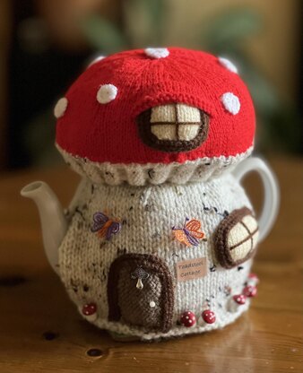 Autumn Toadstool Tea Cosy