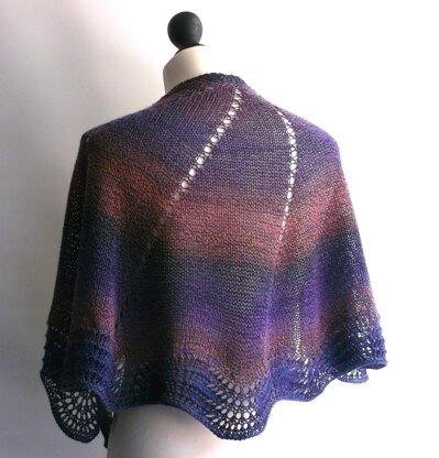 Cascade shawl 36