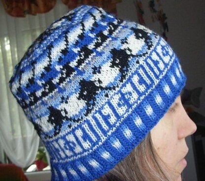 Ice hockey beanie