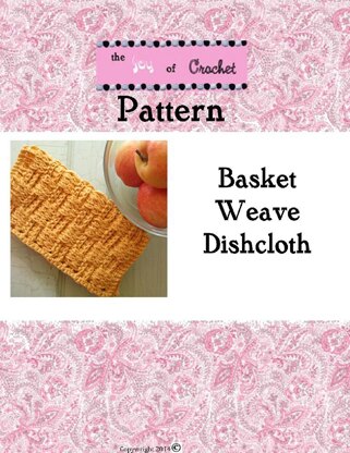 Basket Weave Dishcloth