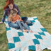 Hydrangea Blanket in Berroco Modern Cotton - Downloadable PDF