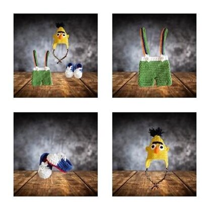 Baby Bert Photo Prop Outfit