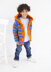 Childrens Cardigan 6230 in King Cole Warm and Toastie - Leaflet