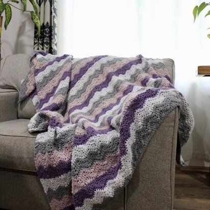 Lilac Blossom Blanket