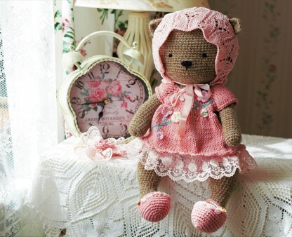 Shabby Chic Outfit for Teddy Bear