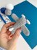 Airplane crochet pattern keyring Amigurumi pattern Crochet Bag charm keychain Car mirror hanger