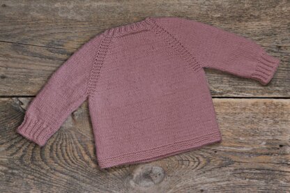 Poodle dog Baby Pullover Knitting Pattern