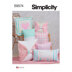 Simplicity Pillows S9574 - Paper Pattern, Size OS (One Size Only)