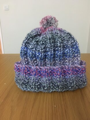 Ladies Ribbed Hat