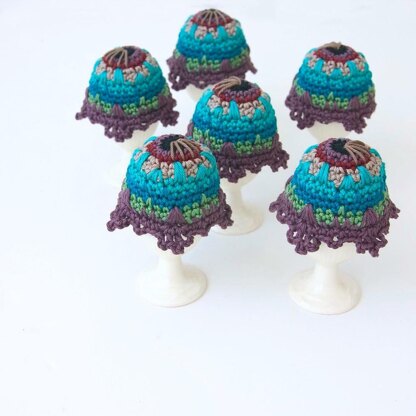 Egg Cozy Peacock Inspired