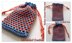 Crochet Gift Bag CHECKS