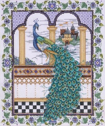 Design Works Peacock Cross Stitch Kit