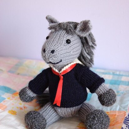 Sea Horse - knitting pattern