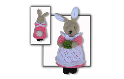 Beatrix Flufftail Bunny Rabbit Toy