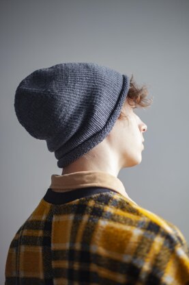 Mens Slouchy Beanie - Classic Hat + Video