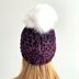 “Sea Glass” Pompom Hat