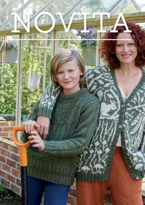 Metsän Poika Jumper in Novita Natura - Downloadable PDF