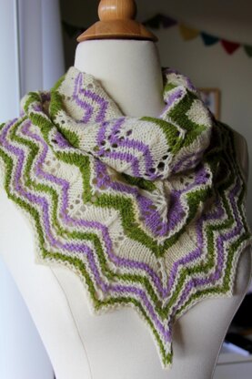 Spring Blossoms Cowl