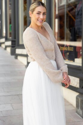 Soft bridal knit cardigan PIA